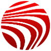 Psychedelic Pattern Red Gradient