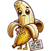 Funny Banana Don't Peel Quote