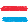 Brushstroke Dutch Flag