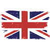 Brushed Union Jack Flag Print