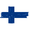 Finnish Nordic Cross Flag