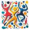 Dancing Party Festival Art