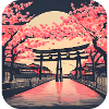 Tokio Tempel Kirschblüte Weltreise