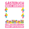 10th Birthday Guestbook Birthday Gift