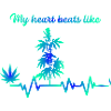 My heart beats like