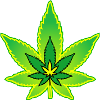 Cannabisblatt - Hanfblatt - Marihuana