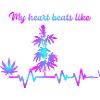 My heart beats like