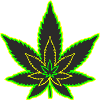 Cannabisblatt - Hanfblatt - Marihuana