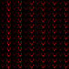 Antler Pattern Red