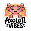 Axolotl Vibes – Cute Salamander Cartoon