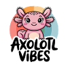 Axolotl Vibes – Cute Salamander Cartoon