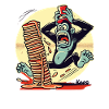 Pancake monkey – chaos with syrup