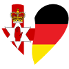 Northern Ireland Germany Heart
