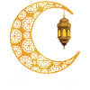 Aïd Moubarak Lune et lanterne