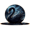 Galactic Grace: The Black Swan