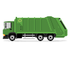 Garbage Truck Refuse Collector
