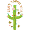 Can't touch this - Prickly cactus design