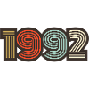1992 Retro Jahrgang