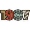 1987 Retro Jahrgang