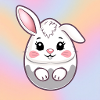 Eierglück mit Hase