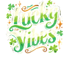 Saint-Patrick Lucky Vibes Shamrock