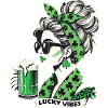 Happy Vibes Saint-Patrick Femme
