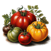 Bunte Tomaten