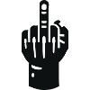 Middle Finger Hand