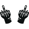 mittelfinger hand 2