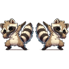 Raccoon Dabbing