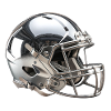 Chrome American Football Helmet