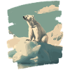 Ours blanc