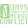 Merge Conflict Software Developer Entwickler Geek