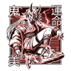 Red Kunoichi Demon