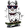Skate Lama