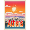 Retroglow Athens – Greece Cityscape Design