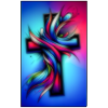 Kreuz bunt