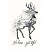 Deer Animal Saying Gift