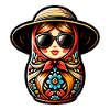 Russian Girl! Matryoshka Russian for Russians