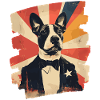 Bull Terrier Fighting Dog