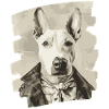 Bull Terrier Fighting Dog