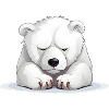 Grumpy Eisbär