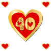 40th Birthday Heart