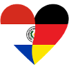 Paraguay Germany Heart