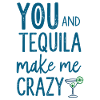 Tequila Party Saying Quote