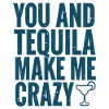 Tequila Party Saying Quote
