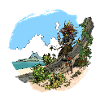 The Indian on the Beach