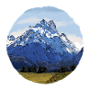 Die Berge Neuseelands