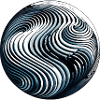 Geometric Waves – Abstract Wave Pattern