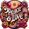 Peace & Love – Psychedelic 60s Vibes